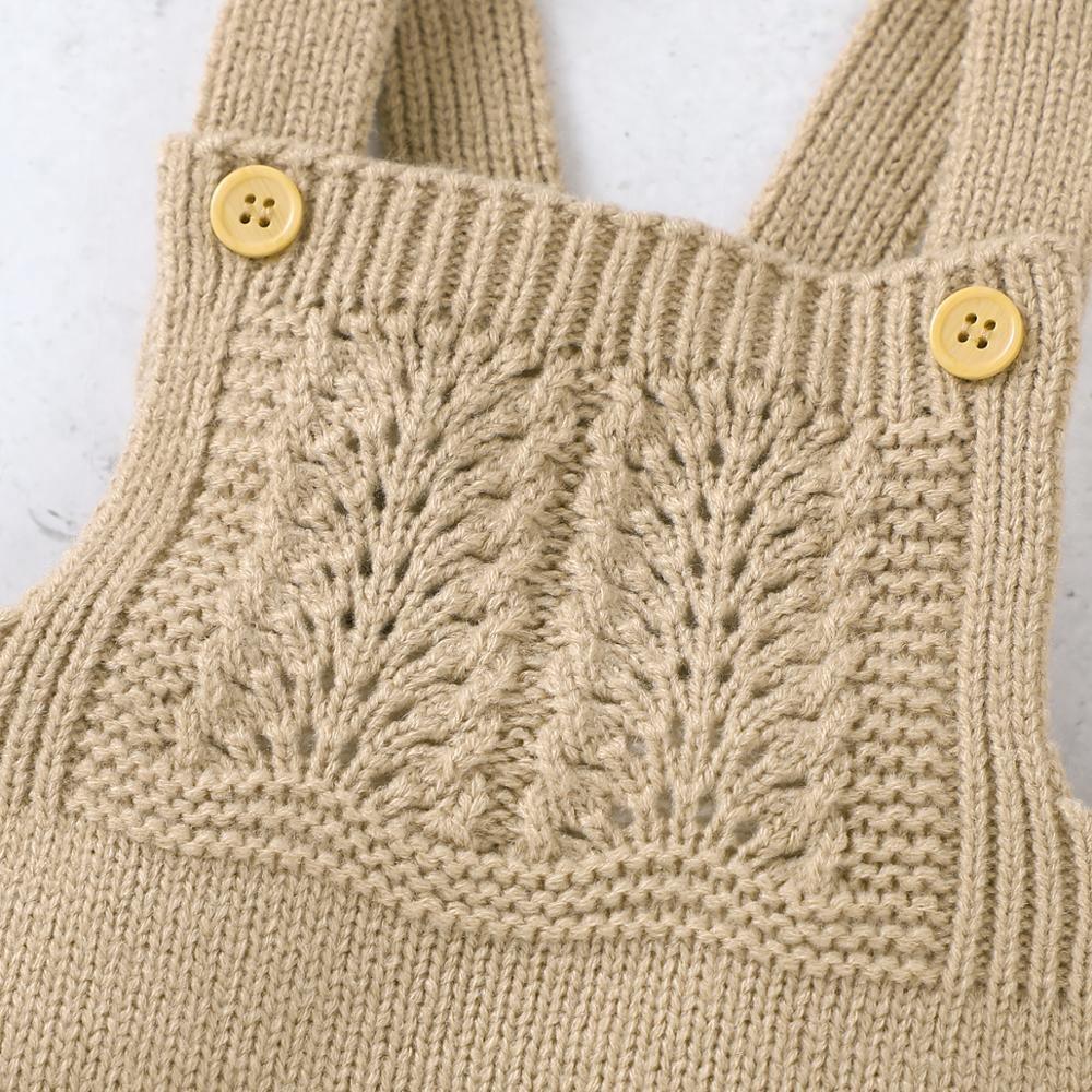 Knitted Sleeveless Jumpsuit & Bonnet - Belle Baby