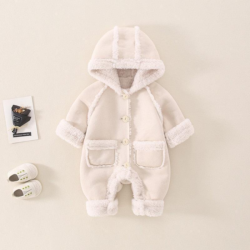 Newborn Snowsuit Romper - Belle Baby