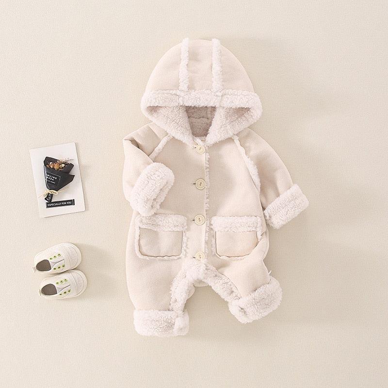 Newborn Snowsuit Romper - Belle Baby