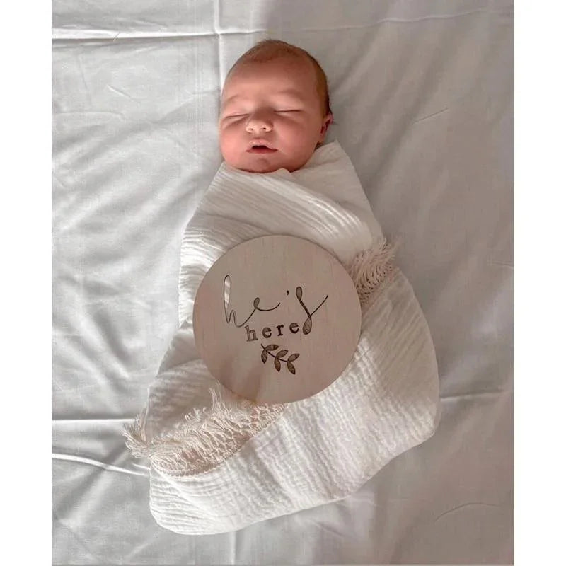 Organic Laced Baby Blanket - Belle Baby