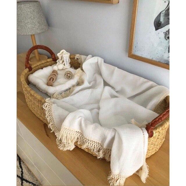 Organic Laced Baby Blanket - Belle Baby