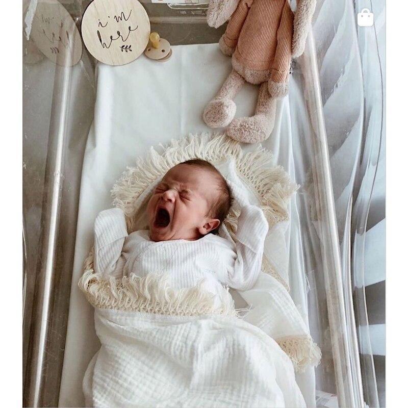 Organic Laced Baby Blanket - Belle Baby