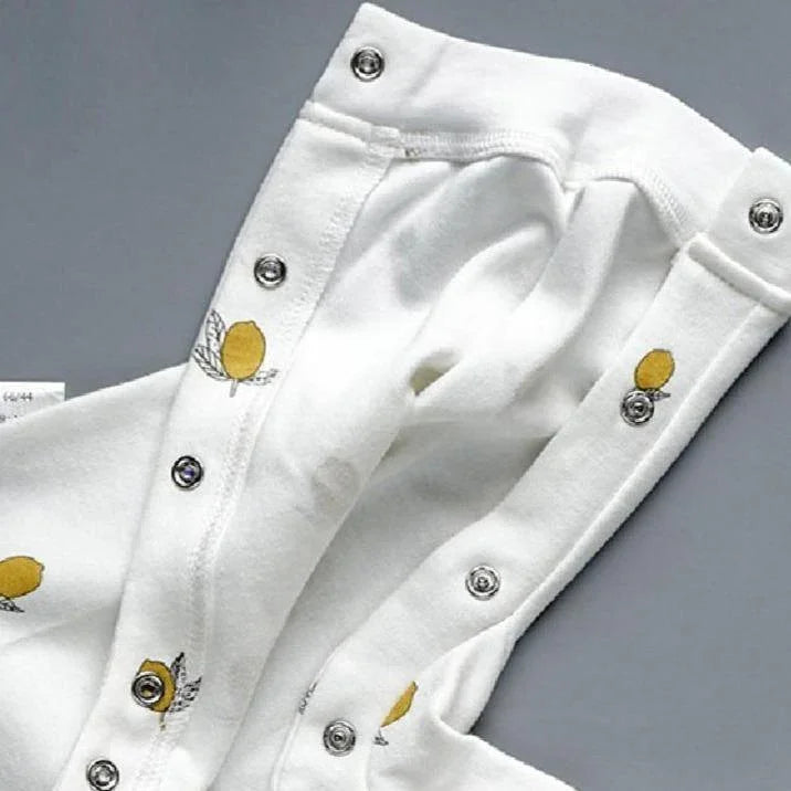 Organic Lemon Bodysuit - Belle Baby