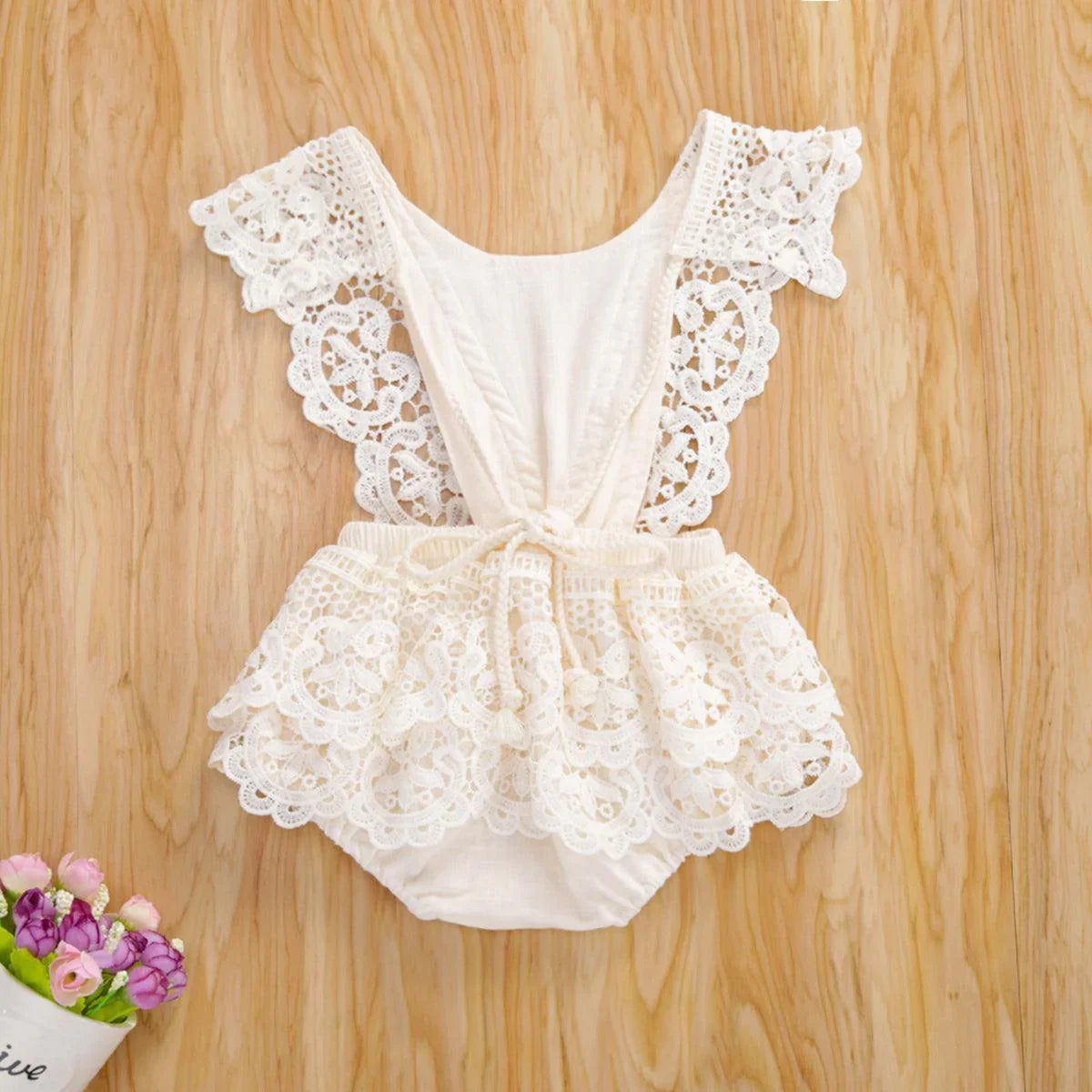 Princess Laced V Suit - Belle Baby
