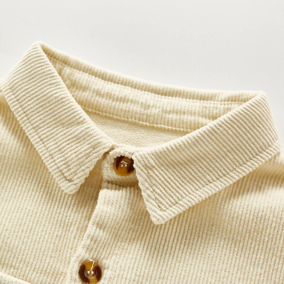 Retro Corduroy Romper - Belle Baby