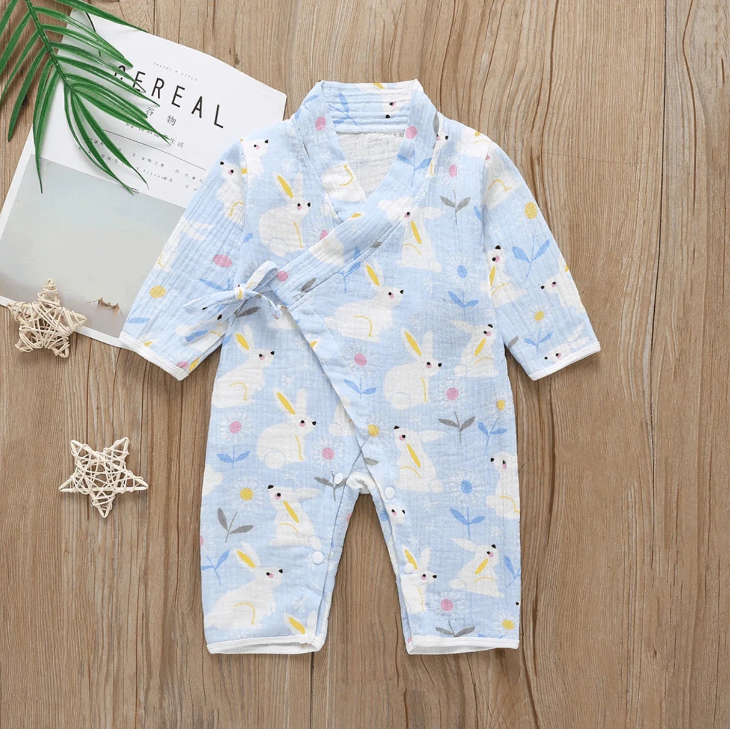 Ribbed Baby Kimono - Belle Baby