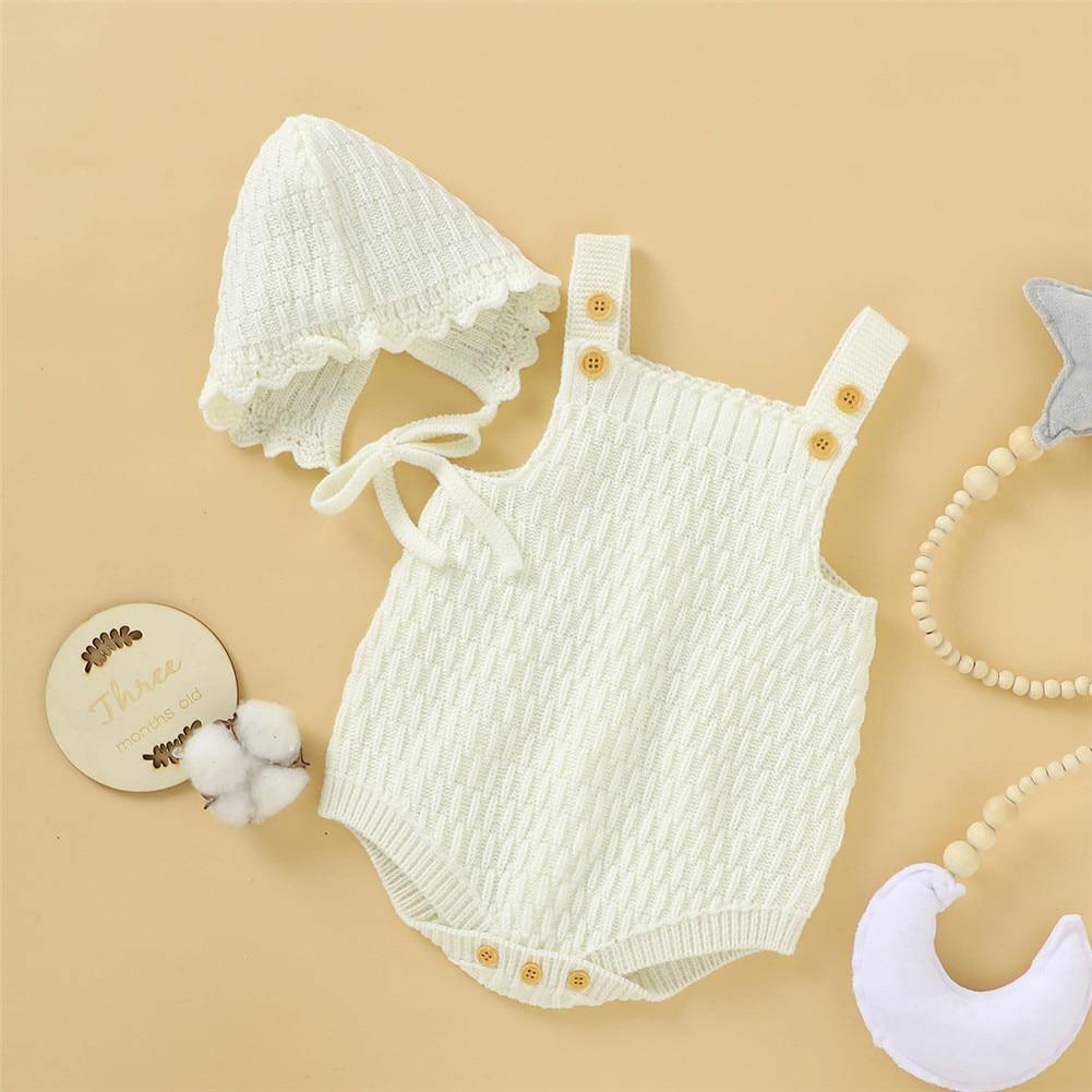 Romper & Bonnet Set - Belle Baby