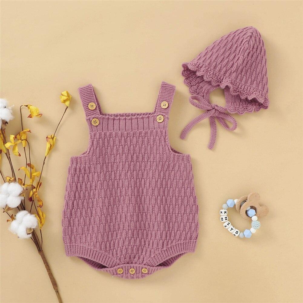 Romper & Bonnet Set - Belle Baby