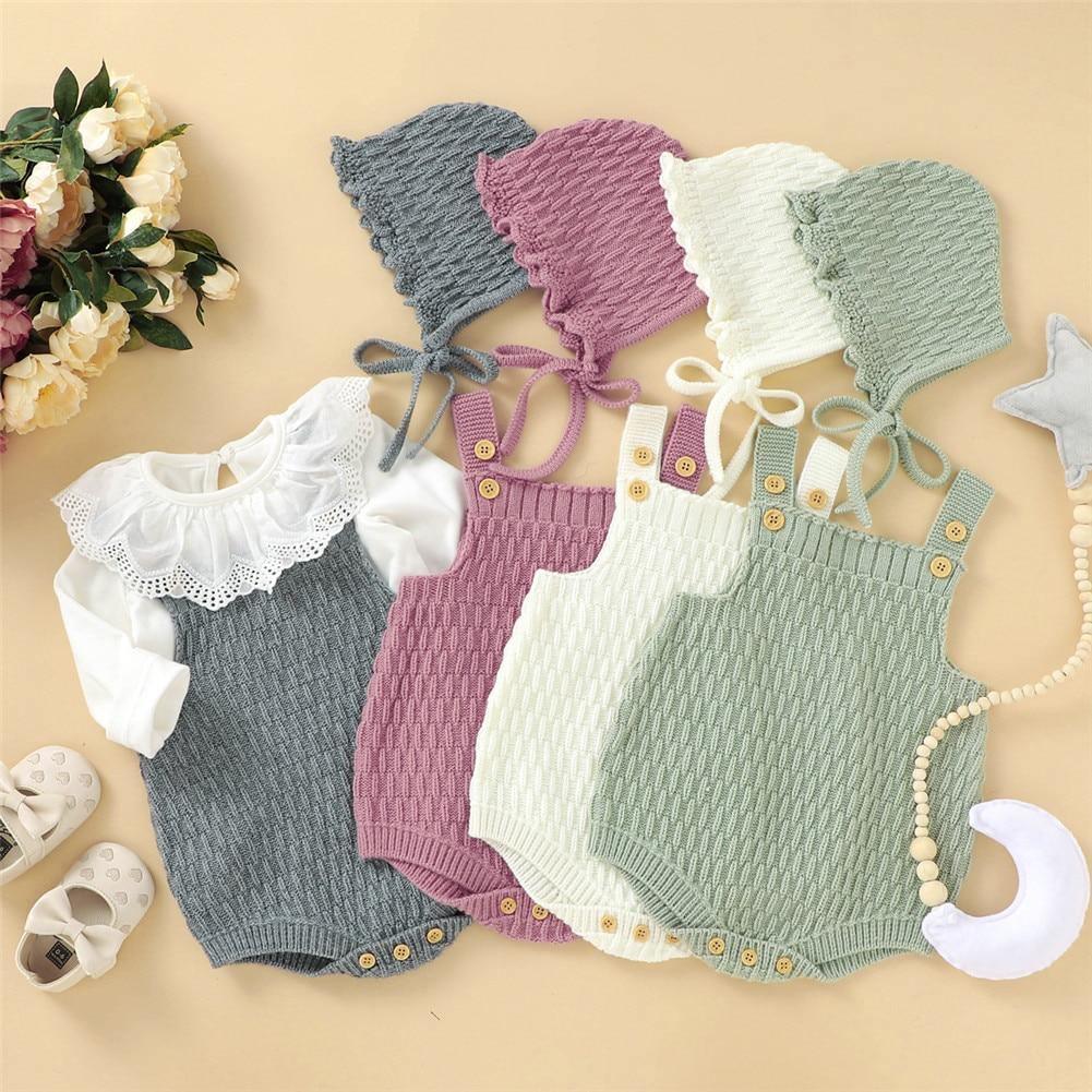 Romper & Bonnet Set - Belle Baby