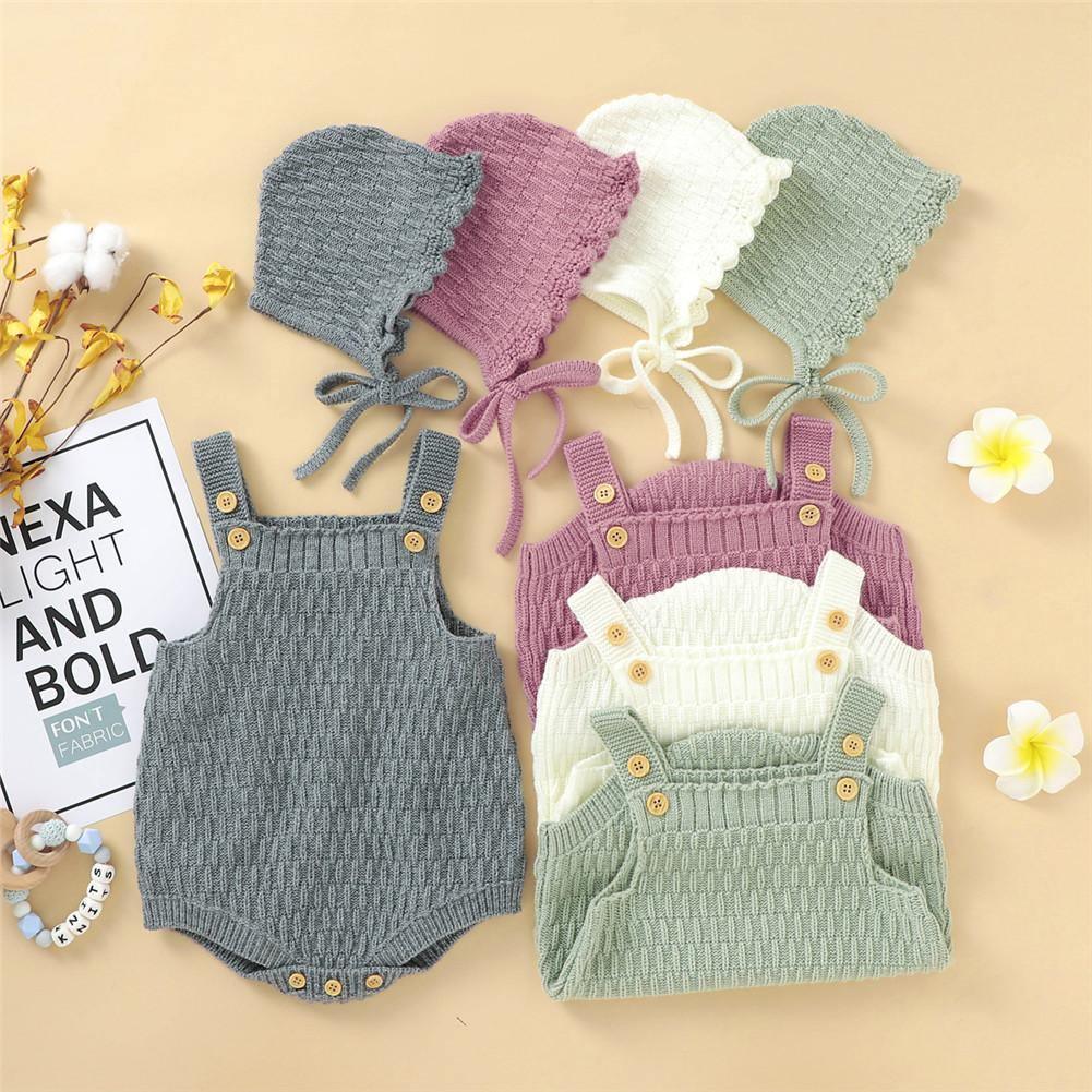 Romper & Bonnet Set - Belle Baby
