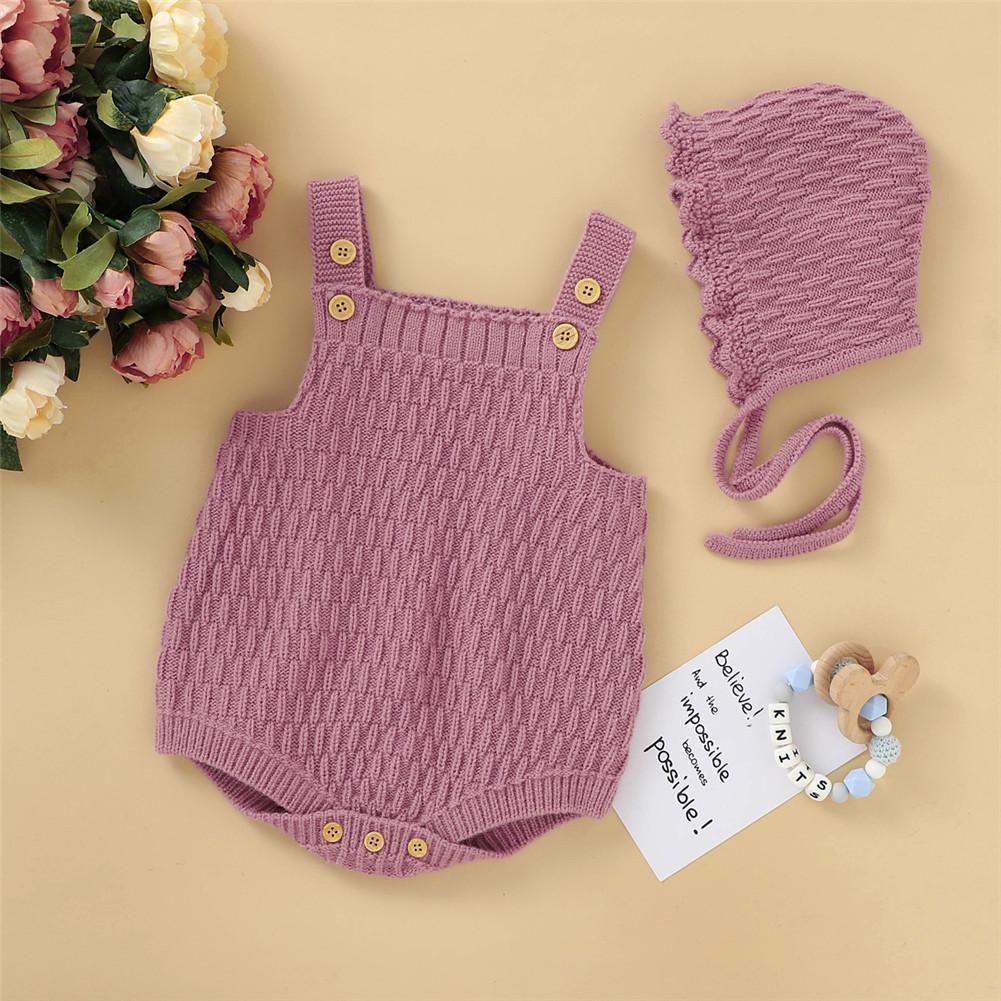 Romper & Bonnet Set - Belle Baby