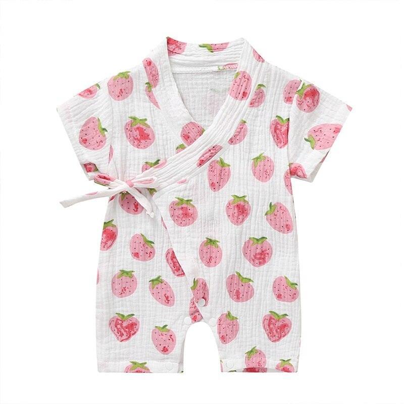 Short Sleeve Baby Kimono - Belle Baby