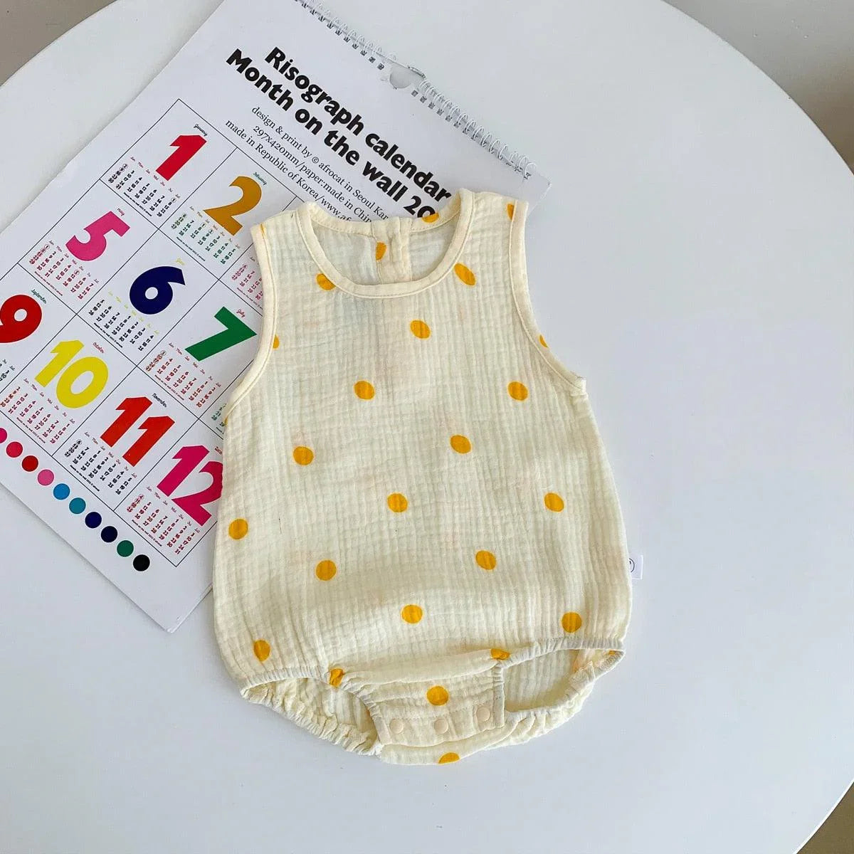 Sleeveless Summer Bodysuit - Belle Baby