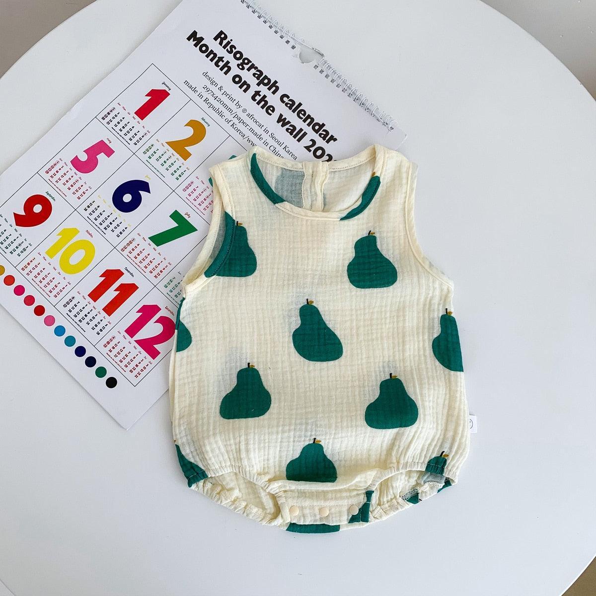 Sleeveless Summer Bodysuit - Belle Baby