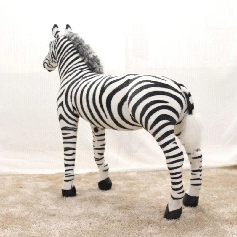 Soft Zebra Toy - Belle Baby