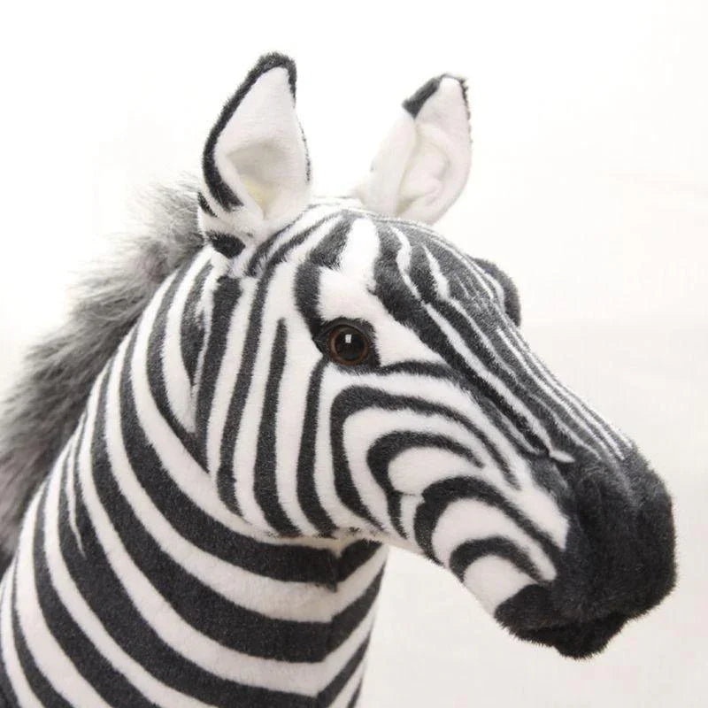 Soft Zebra Toy - Belle Baby