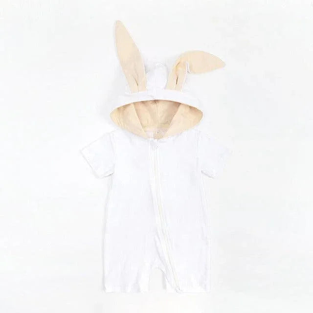Summer Bunny Ear Romper - Belle Baby